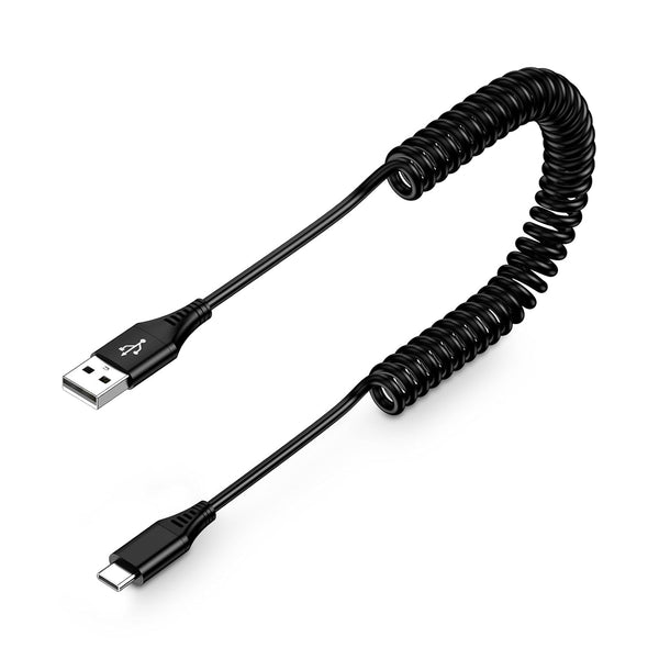 Retractable Car Charger Type C Cord 3FT for Samsung Galaxy S24 S24Ultra S24+ S23 S22 S21 S20 A15(5G) A14 A03s A73 A54