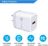 18W Rapid Wall Charger with 6Ft USB Type C Charging Cable, Quick Charge 3.0 Fast Charger Compatible with Moto X4, Z4,