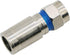 PASOW Compression RG6 F Connector Coax Coaxial Adapter Plug for Satellite & Cable TV (25 Pack) by PASOW