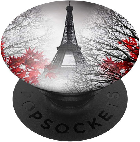 Cute Eiffel Tower Design Paris France Travel Gift Graphic PopSockets PopGrip: Swappable Grip