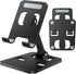 Anifrim Phone Stand for Desk, Dual Folding Cell Phone Holder, Fully Adjustable Portable
