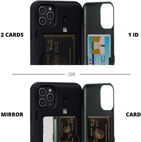 TORU CX PRO Wallet Case for iPhone 11 Pro Max | Protective Shockproof Cover with Hidden Card Holder