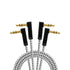 CableCreation 2-Pack 3.5mm Audio Cable 1.5FT/0.45M, 90 Degree 3.5mm Male to Male