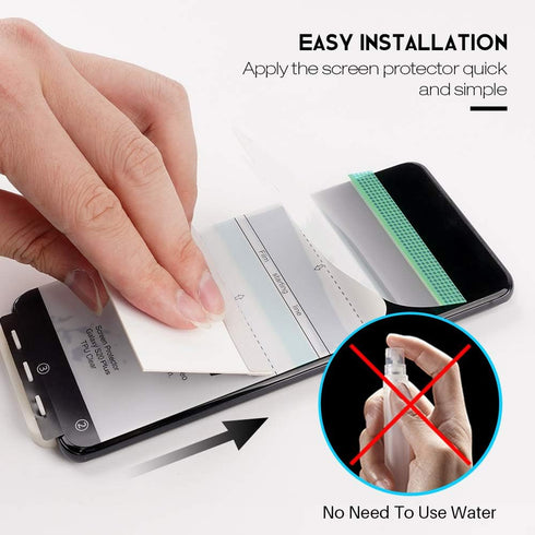 Samsung Galaxy S20 Plus Screen Protector 4 Pack + Camera Lens Protectors, HD Ultra-Thin TPU, In-Display Fingerprint