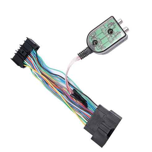 VIKKSAER F-150 250 350 450 550, Factory Radio Add a Subwoofer Speaker Amplifier Wire Harness, Replacement for Ford