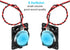 uxcell 4 0.5W 16 Pcs Ohm Small Speakers Metal Shell Round Internal Micro Magnet Speaker for Mini Speakers DVD EVD