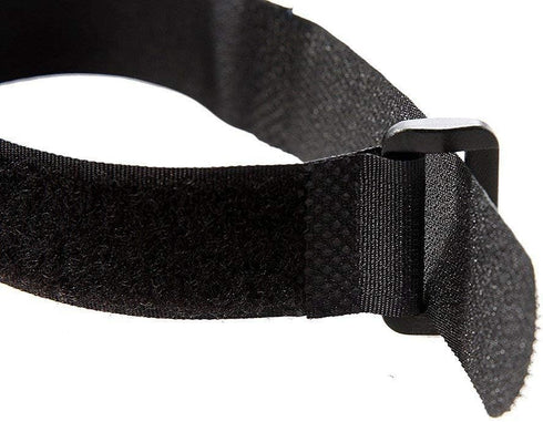 Premium Cinch Straps - Reusable Hook & Loop Tie Down Fastener Straps for Organizing Cables (Pack of 10)