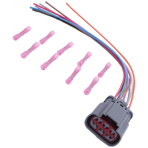 Holdia 350-0067 E4OD 4R100 1995-On Transmission Solenoid Wire Harness Repair Kit Compatible with Ford & Model