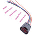 Holdia 350-0067 E4OD 4R100 1995-On Transmission Solenoid Wire Harness Repair Kit Compatible with Ford & Model