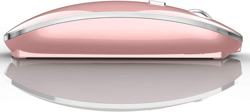 Bluetooth Mouse for iPad Pro, iPad Air, MacBook, Chromebook, Windows PC (Pink)