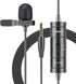 BOYA BY-M1S Professional Lavalier Lapel Microphone Omnidirectional Condenser Mic for iPhone Android Smartphone
