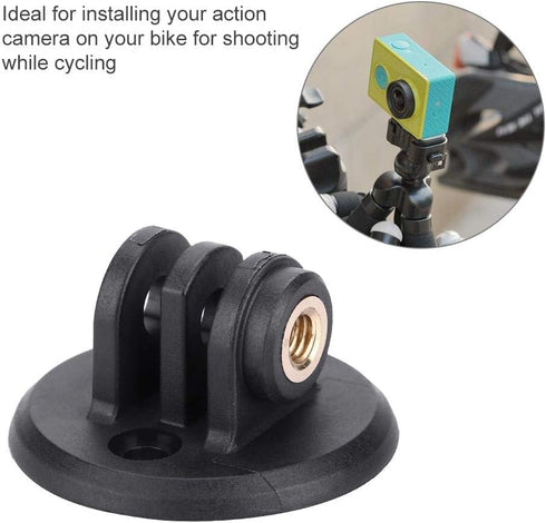 ycle Handlebar Computer Bracket Camera Mount, Out Front Bike Computer GPS Combo Holder