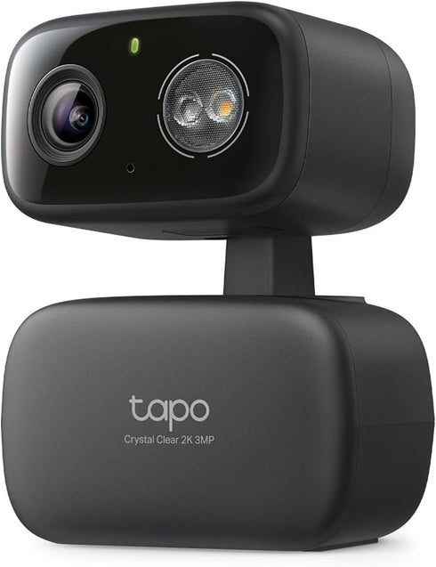 Tapo 2K Indoor/Outdoor Pan/Tilt Wired Security Camera - Baby Monitoring, Person & Baby