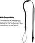 Getac V110 Stylus, Resistive Touch Painting Pen with Spring Rope for POS PDA Navigator (Silver)