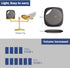 Focus Key Finder Smart Tracker, Anti-Lost Alarm Item Locator, Wireless Bluetooth Tracking Device, Black, 1 Pack