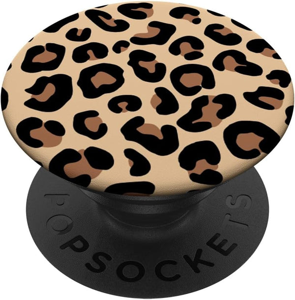 Leopard Pattern Print Cheetah Like Animal PopSockets Standard PopGrip