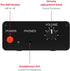 ATNEDCVH 20dB NE5532 3.5mm 3.5mm Mini Small Stereo Audio preamplifier, Headphone Amplifier, Gain Phono Turntable