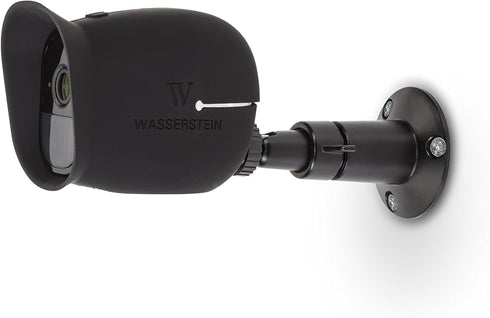 Wasserstein Adjustable Metal Wall Mount Compatible with Arlo Essential/XL 2 Gen/Pro/2/3/4/5/Ultra, Wyze Cam Outdoor/V3,