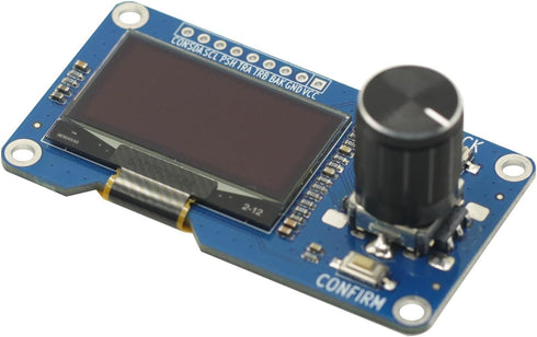 GODIYMODULES 1.3 inch EC11 White OLED Display Screen Combined with Rotary Encoder Module IIC Interface for arduino