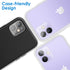 JETech 9H Tempered Glass Camera Lens Protector for iPhone 11 & 12 mini, HD Clear, Anti-Scratch, 3-Pack, Case Friendly.