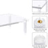 YestBuy 20x7.5 Acrylic Monitor Stand Riser, Clear Computer Stand for Laptop, iMac, PC, Printer, Ergonomic Desk