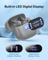 Wireless Earbuds with 42H Playtime, Bluetooth 5.3 Headphones, HiFi Stereo Noise Cancelling Earphones, Gray