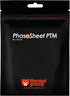 (50x40mm)- Thermal Grizzly - PhaseSheet PTM High Performance Thermal pad with Phase Change Material | Durable, not