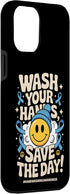 Funny germophobia gifts germophobe Hand Sanitizer 12 Wash Your Hands Save The Day - Hand Washing Awareness Case