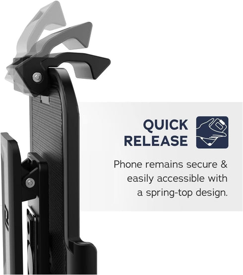 ENCASED 13 13 Belt Clip Holster, Fits The Lifeproof Fre (iPhone / iPhone Pro) Holster Only - Case Not Included
