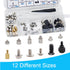 Trsewmi M.2 M.2 Screws, Motherboard Screw for Asus Gigabyte Asrock MSI Motherboards, Computer Screws for HDD, SSD, Fan