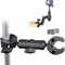 SOONSUN Double Super Clamp Camera Mount, Umbrella Clamp for Chair, Desk, Stroller, Wagons,