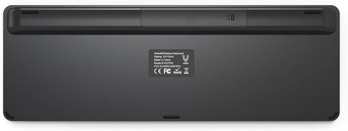 Vilros 2.4G Wireless & Wired Touch Keyboard with Built-in Touchpad, USB Wired + 2.4G Compatible with Raspberry Pi
