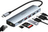 KOZYC USB C Hub Ethernet Multiport Adapter, 7-in-1 with HDMI 4K@60Hz, 100W PD, Compatible with MacBook Air/Pro