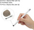 MECCANIXITY 30pcs Stylus Pen Fiber & Disc Fine Tips, Universal Replacement for Capacitive Touch Screen Devices
