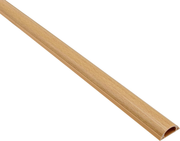 Electriduct CSX-1.5 Cable Shield Floor Cord Cover, PVC Wire Protector 31 Inch - Wood Grain