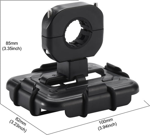 Universal Bicycle Mount for JBL GO 4/GO 3/GO 2, Secure Handlebar Bracket for Portable Bluetooth Speaker