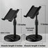 ZYEUNAGNB 360 New model Adjustable Phone Stand Holder for Desk, Rotatable Ergonomic Stand with Heavy Metal Base