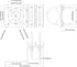 Pole Mount Bracket for Antenna - Anti Vibration Hardware Accessories for Outside Home Antenna Kits
