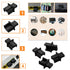 ThtRht 30 Pack RJ45 Gigabit Switch Port Dust Cover Cap Protector with Handle Grip Plastic Plug Socket Stopper