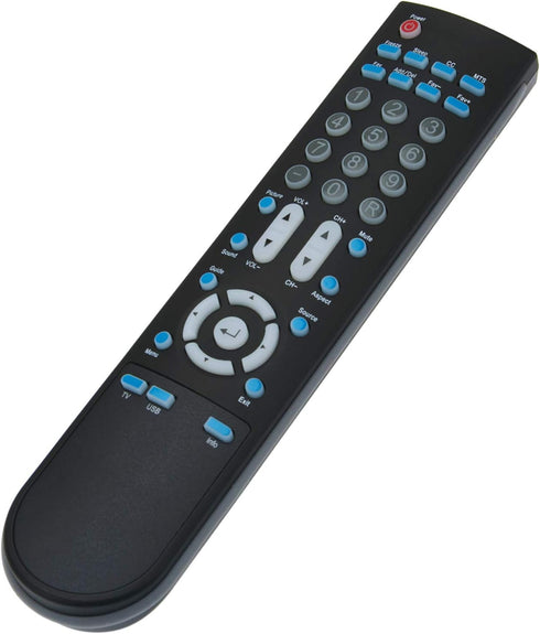 New KR002B002 Remote Control Compatible with Sceptre LCD LED Class HDTV Models H409BV-FHD, H505BV-FHD, X402BV-FHD, and