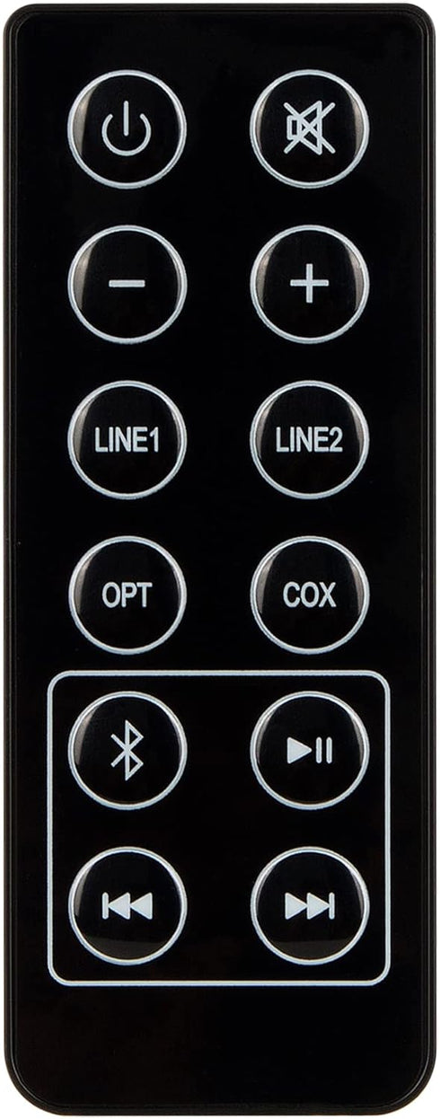 RC10E Replacement Remote Control Applicable for Edifier Bookshelf Speakers R1280DB