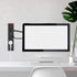 Wall Mount Power Strip with 4 Outlets, 2 USB Ports, 6FT Power Cord for Workbench, Nightstand, Dresser