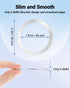 Magnetic Wireless Charging Magsafe Ring-6 PCS, Ultra-Thin (0.4mm) Magsafe Sticker, Compatible with iPhone 15/14/13/12