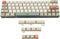 YMDK DSA Profile 9009 Blank 61 64 68 ANSI Keycap Set for MX Mechanical Keyboard (61 64 68 Blank No Legend)