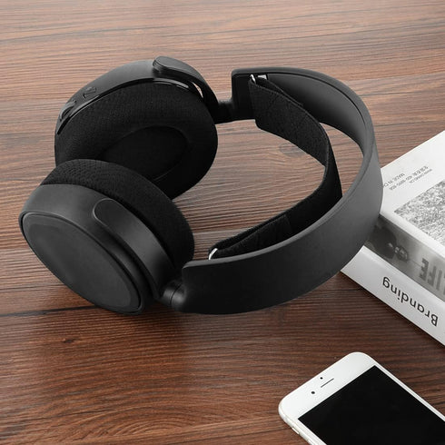 Geekria Flex Fabric Headband Pad Compatible with SteelSeries Arctis 5 & Arctis 3 All-Platform Gaming, Replacement Band,