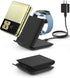 Fast Wireless Charger for Samsung - 2 in 1 Foldable Travel Charging Station, Compatible with Samsung Galaxy Z Flip