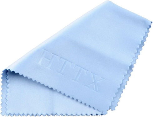 HTTX 6 7 inches 4-Pack Microfiber Screen Cleaning Cloths for Cell Phones, Tablets, LCD TV and Laptop, Camera Lenses