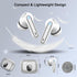 Wireless Earbuds, Bluetooth Headphones HiFi Stereo, 40H Playtime, 2024 Bluetooth 5.3 with LED Power Display