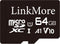 LinkMore XV11 64GB MicroSD Flash Memory Card, Micro SDXC Card, A1, UHS-I, U1,