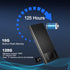 Virpilo 125 Hours Long Recording Time Voice Recorder, Portable Voice Recording Device with LCD Screen, Suit